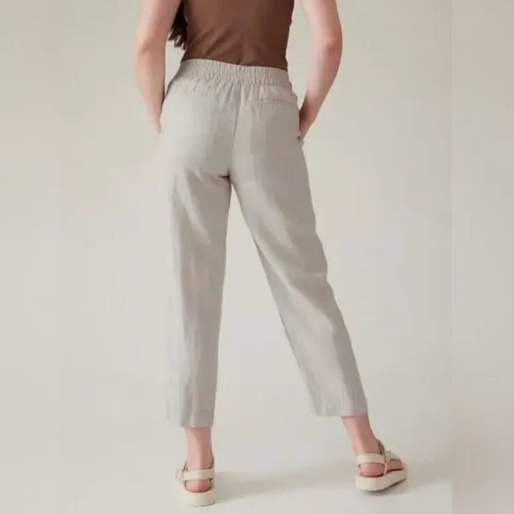 Athleta‎ Voyager Linen Pant Size 12 - Picture 2 of 14